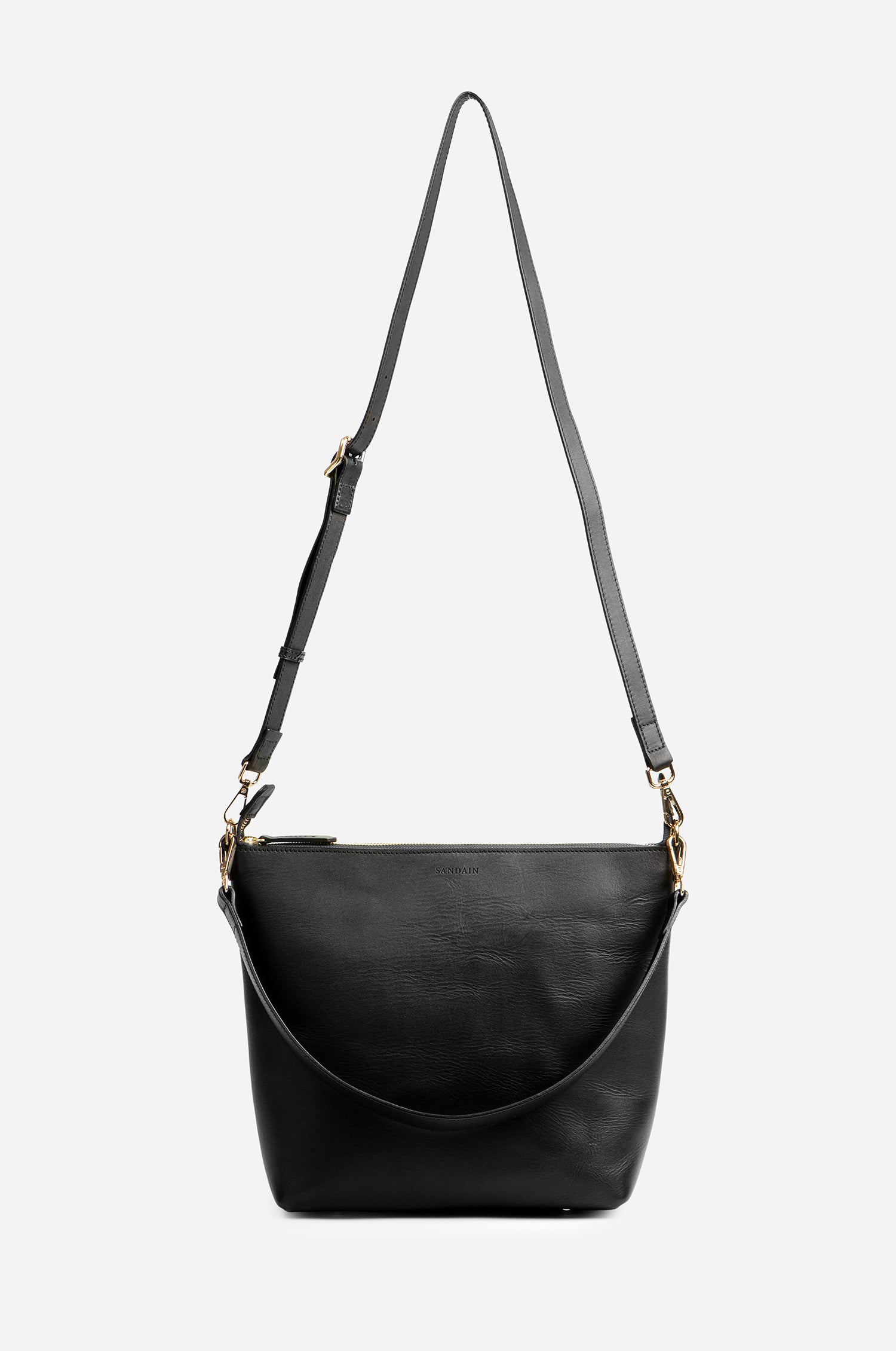 Sandain black leather bag Marie 