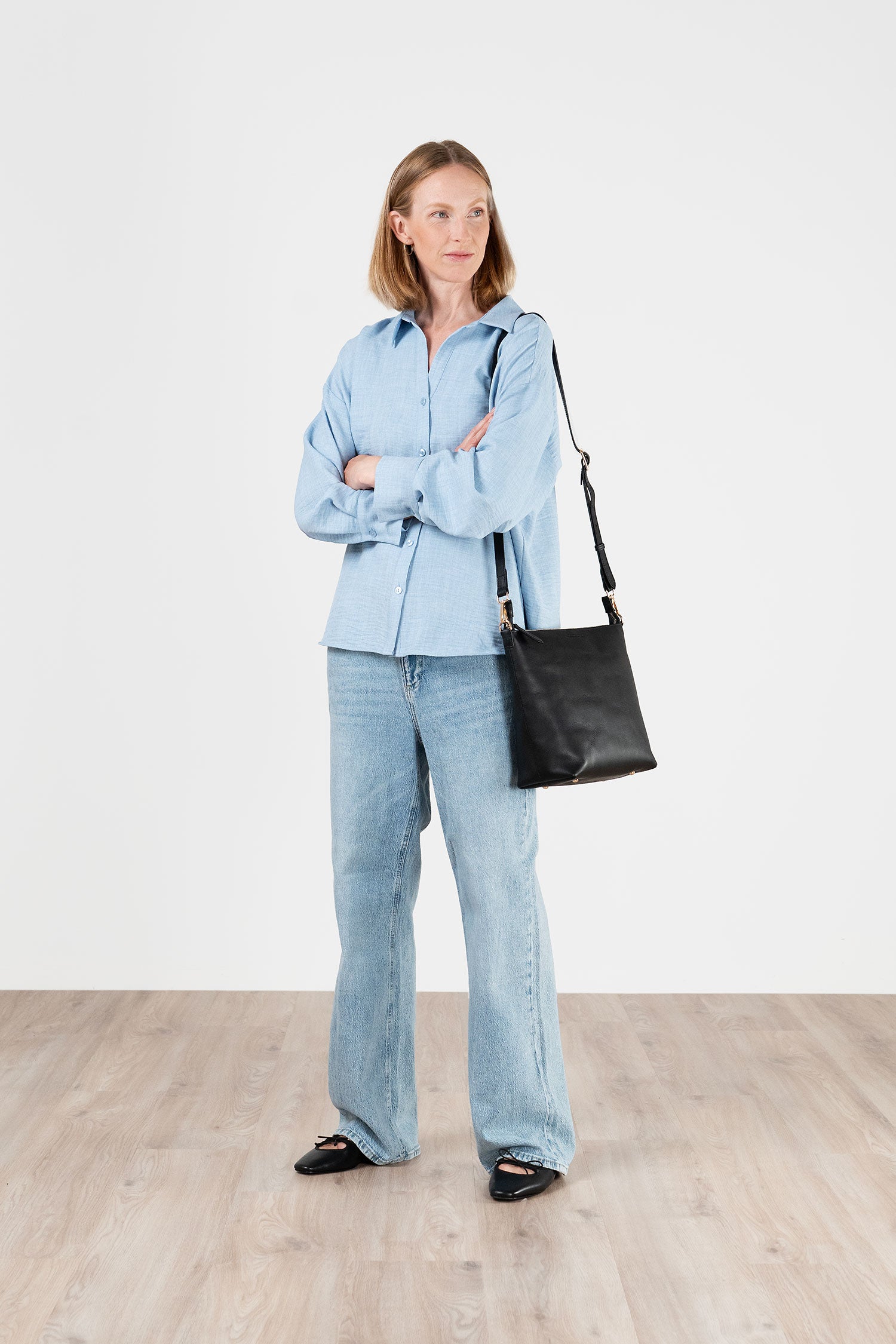 Sandain black leather bag Marie 